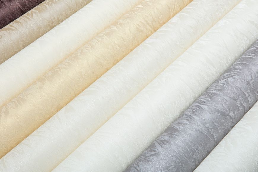 Шпалери Assorti 930AS34, вінілові на флізеліновій основі, сонцестійкі, миючі. Малюнок: однотонні, складки. Колір: бежевий. Україна 930AS34 фото