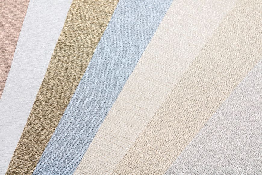 Шпалери Assorti 931AS30, вінілові на флізеліновій основі, сонцестійкі, миючі. Малюнок: однотонні, нитка. Колір: білий; сірий. Україна 931AS30 фото